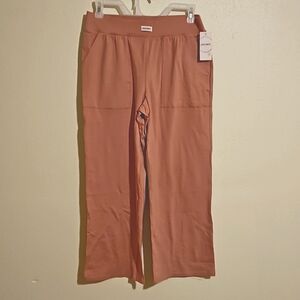 NWT Jockey cotton wide leg capri sz.S